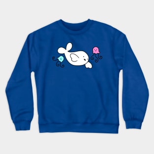 Baby Harp Seal and Jellies Crewneck Sweatshirt